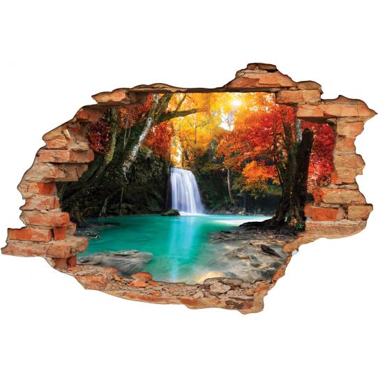 Stickers Trompe l'oeil 3D