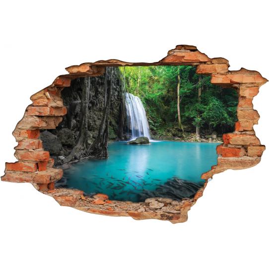 Stickers Trompe l'oeil 3D