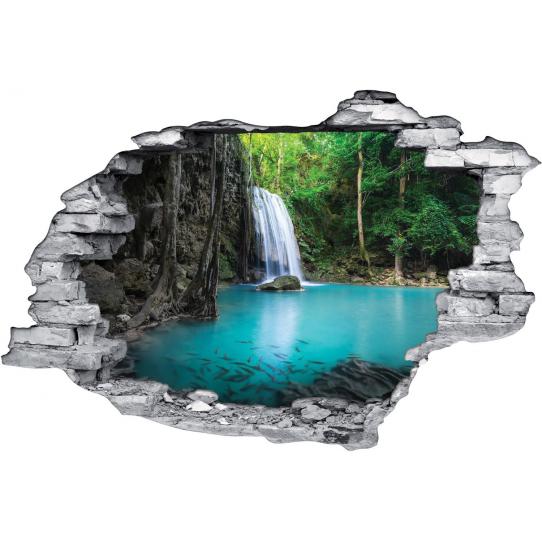 Stickers Trompe l'oeil 3D
