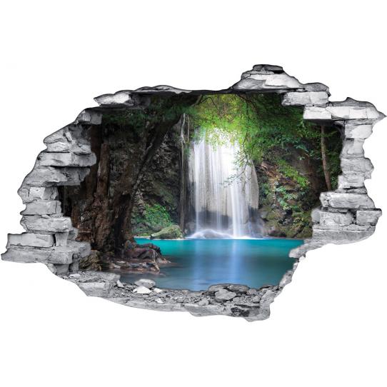 Stickers Trompe l'oeil 3D