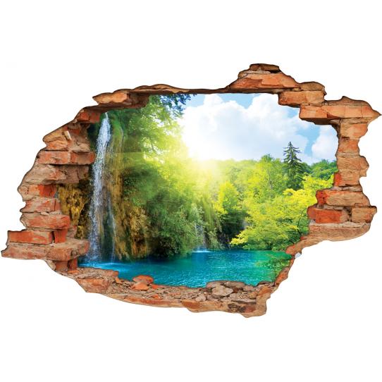 Stickers Trompe l'oeil 3D