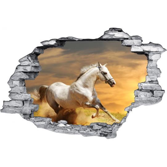 Stickers Trompe l'oeil 3D