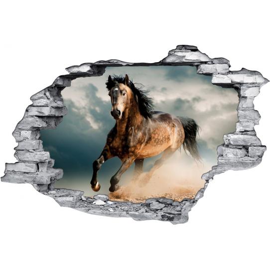 Stickers Trompe l'oeil 3D