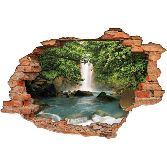 Stickers Trompe l'oeil 3D