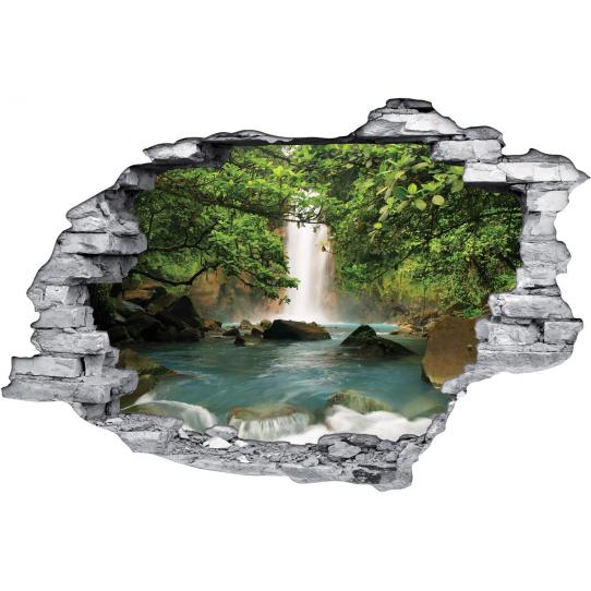 Stickers Trompe l'oeil 3D