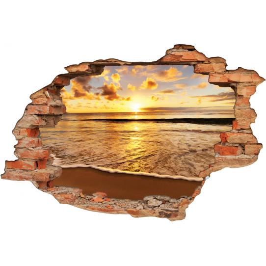 Stickers Trompe l'oeil 3D