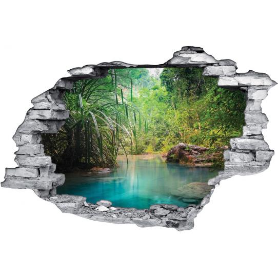 Stickers Trompe l'oeil 3D