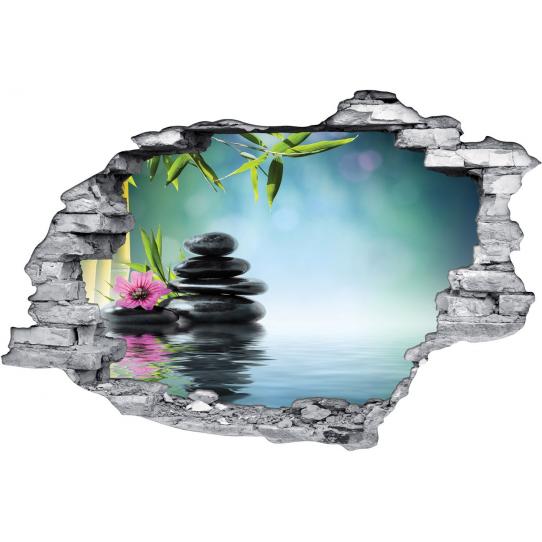 Stickers Trompe l'oeil 3D