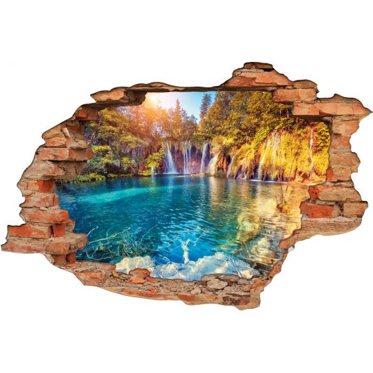 Stickers Trompe l'oeil 3D