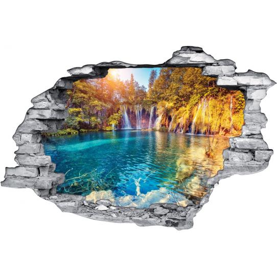 Stickers Trompe l'oeil 3D