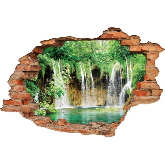 Stickers Trompe l'oeil 3D