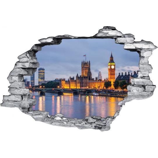 Stickers Trompe l'oeil 3D