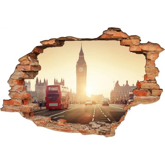 Stickers Trompe l'oeil 3D