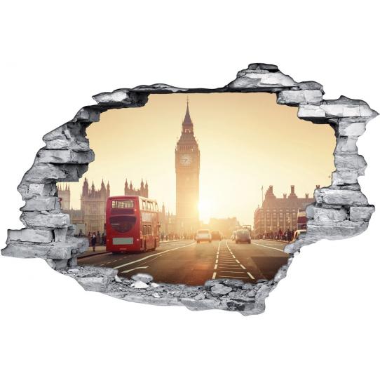 Stickers Trompe l'oeil 3D