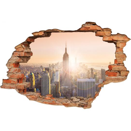 Stickers Trompe l'oeil 3D