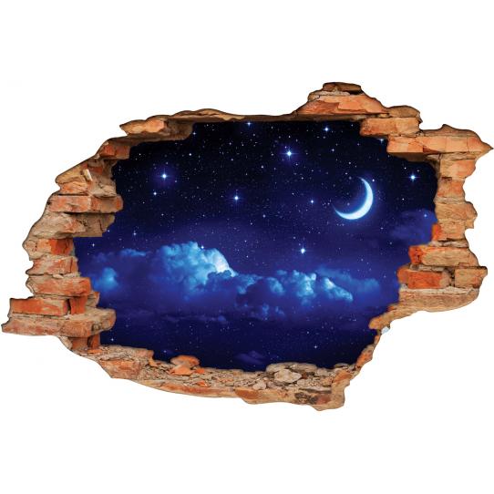 Stickers Trompe l'oeil 3D