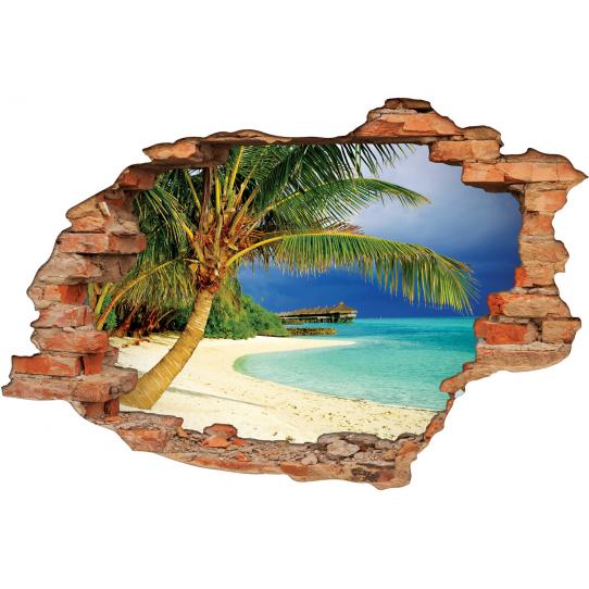 Stickers Trompe l'oeil 3D