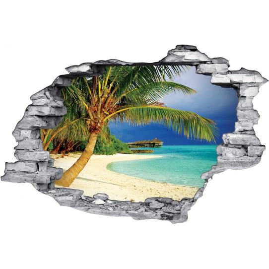 Stickers Trompe l'oeil 3D
