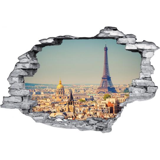 Stickers Trompe l'oeil 3D