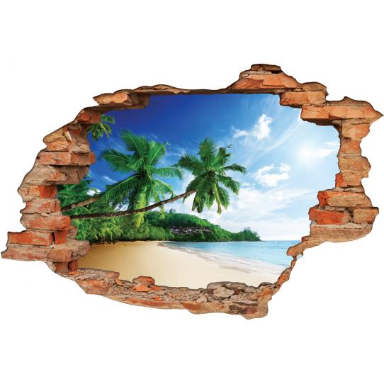 Stickers Trompe l'oeil 3D