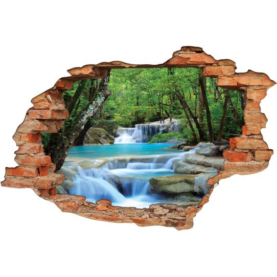 Stickers Trompe l'oeil 3D