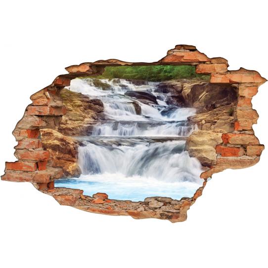Stickers Trompe l'oeil 3D