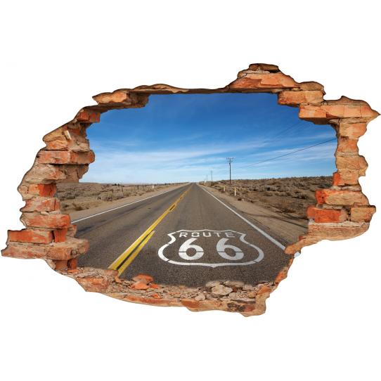 Stickers Trompe l'oeil 3D