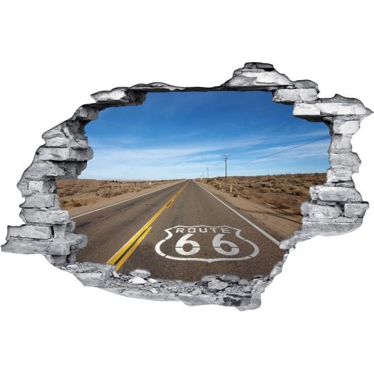 Stickers Trompe l'oeil 3D