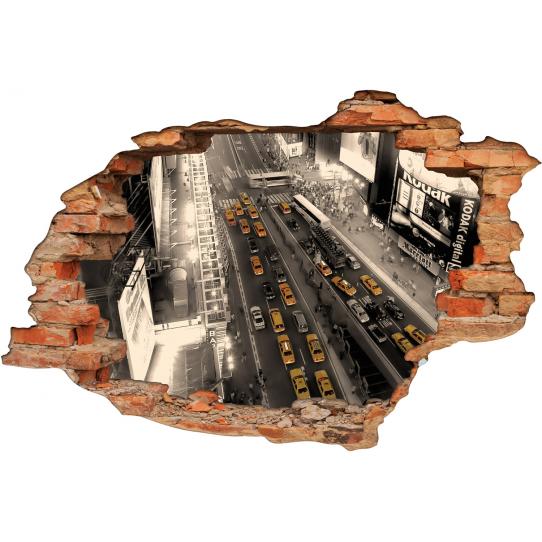 Stickers Trompe l'oeil 3D