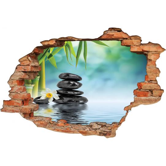 Stickers Trompe l'oeil 3D