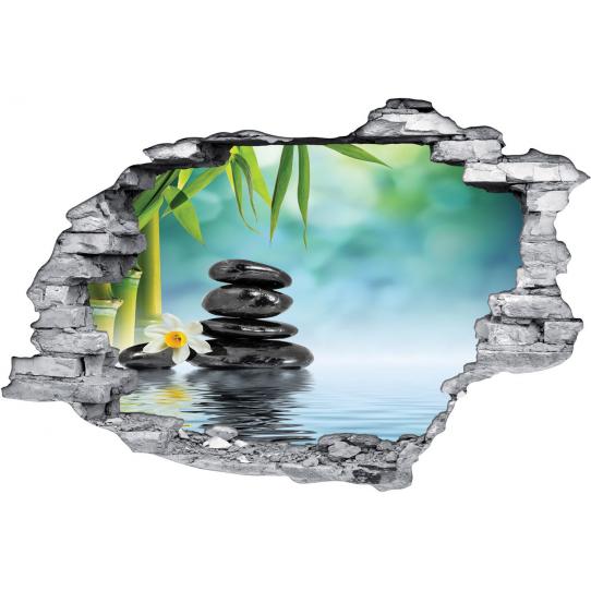 Stickers Trompe l'oeil 3D
