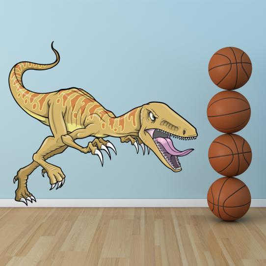 Autocollant Stickers enfant tyrannosaure