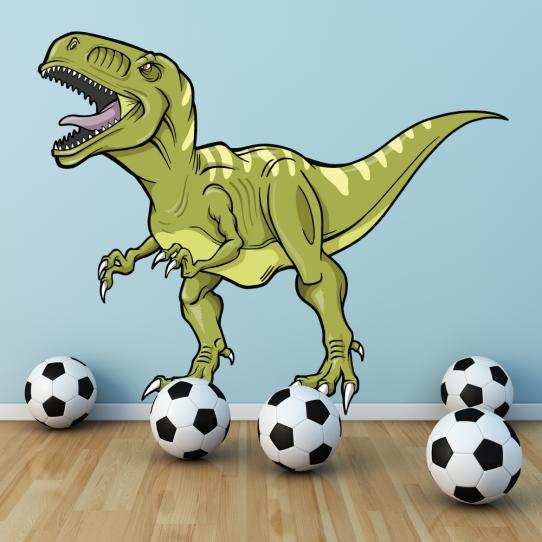 Autocollant Stickers enfant tyrannosaure