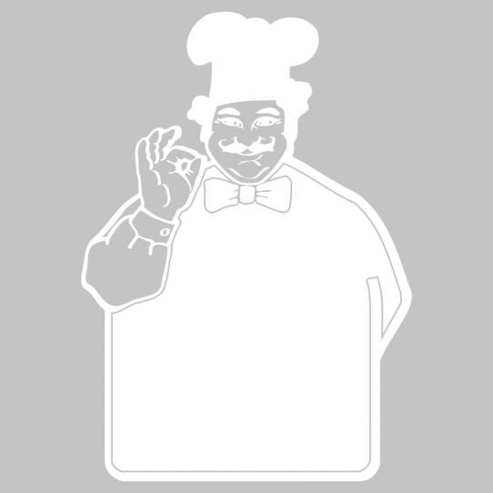 Stickers velleda chef cuisine