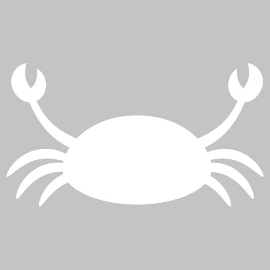 Stickers velleda crabe