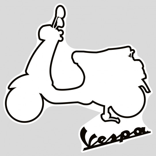 Stickers vespa lx