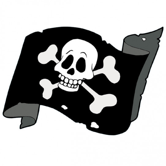 Stickers Voile Pirate