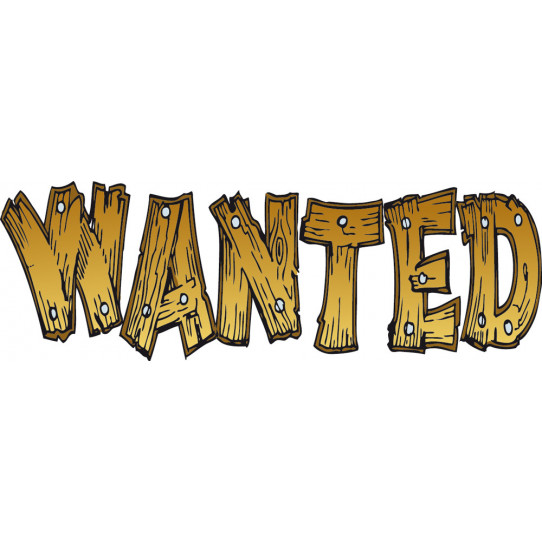 Autocollant Stickers enfant wanted