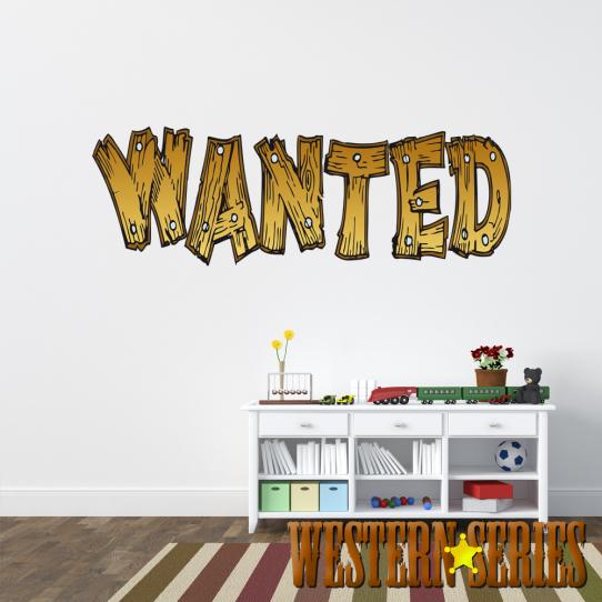 Autocollant Stickers muraux enfant wanted