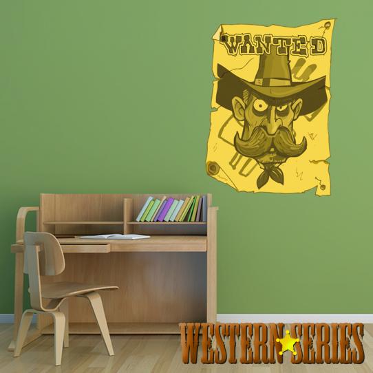 Autocollant Stickers mural enfant cowboy