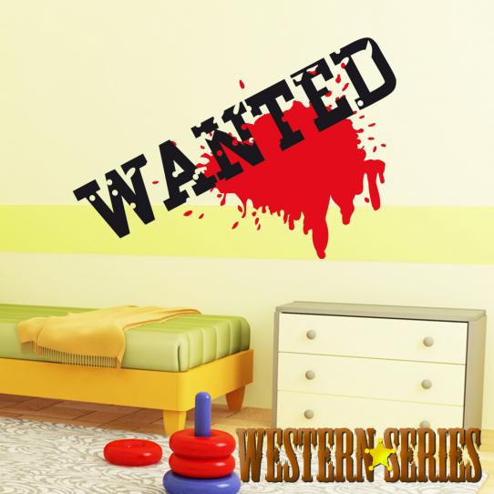 Autocollant Stickers muraux enfant wanted