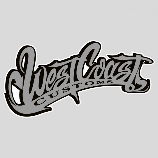 Stickers west coast customs