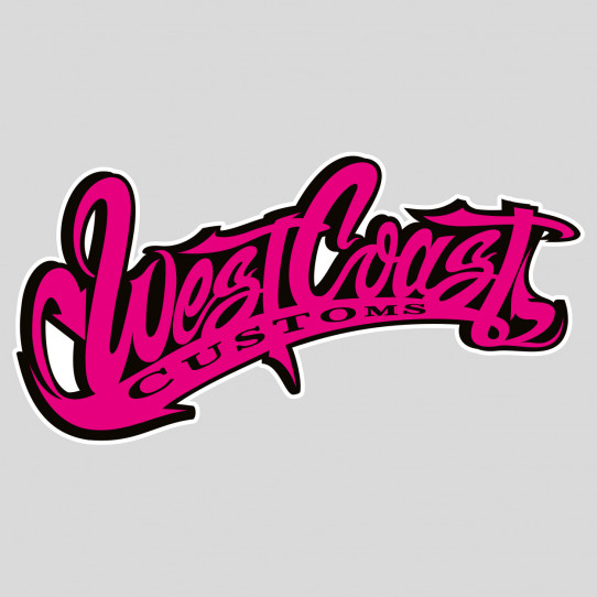 Stickers west coast customs