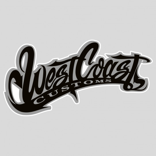 Stickers west coast customs