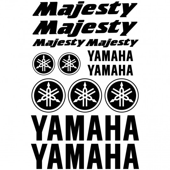 Autocollant - Stickers Yamaha Majesty