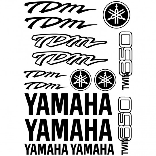 Autocollant - Stickers Yamaha TDM Twin 850