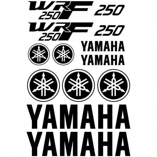 Autocollant - Stickers Yamaha Wrf 250