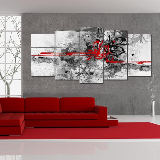 Triptyque Forex Abstrait