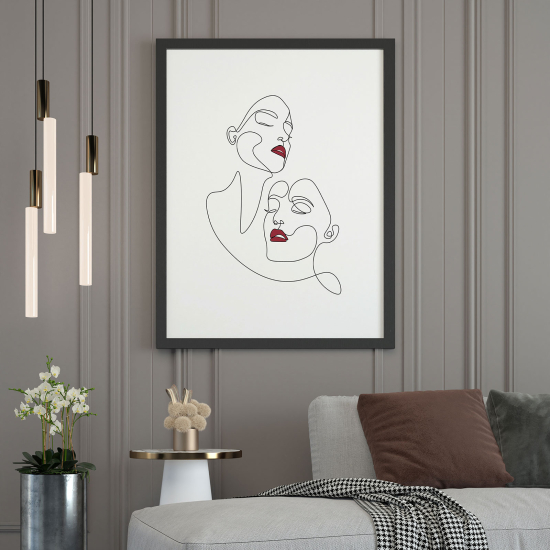 Affiche / Poster - Femmes Abstrait