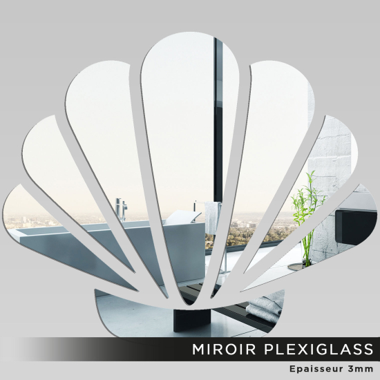 Miroir Plexiglass - Coquillage